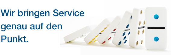 Wir bringen Service auf den Punkt